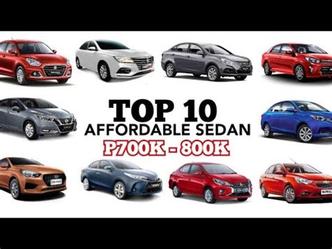 cheapest sedan price philippines|Best Sedan Cars in Philippines .